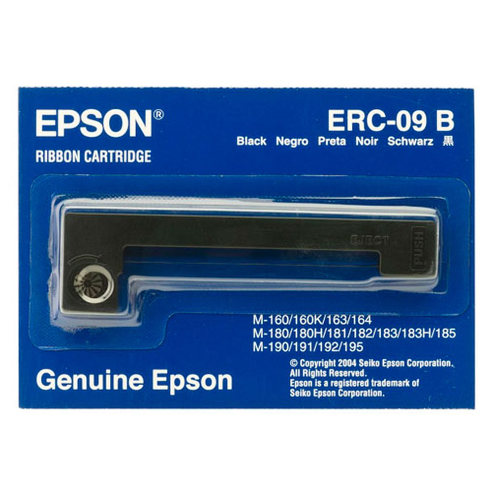 CINTA IMPRESION RIBBON EPSON NEGRO ERC-09B 250K CARACTERES M182