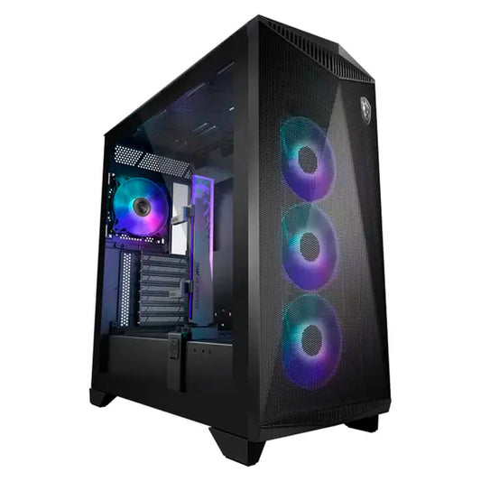 Case GAMER MPG GUNGNIR 300R AIRFLOW NEGRO ATX ARGB FILTRO