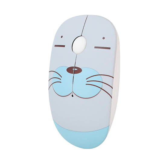 Mouse inalambrico Teros TE1214S DIBUJO FOCA 1000dpi USB 2.4GHz