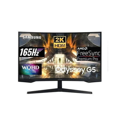 MONITOR GAMING SAMSUMG LS27AG550ELXPE 27' 2K 1440p 165hz 1Ms HDR1O FreeSync PREMIUN