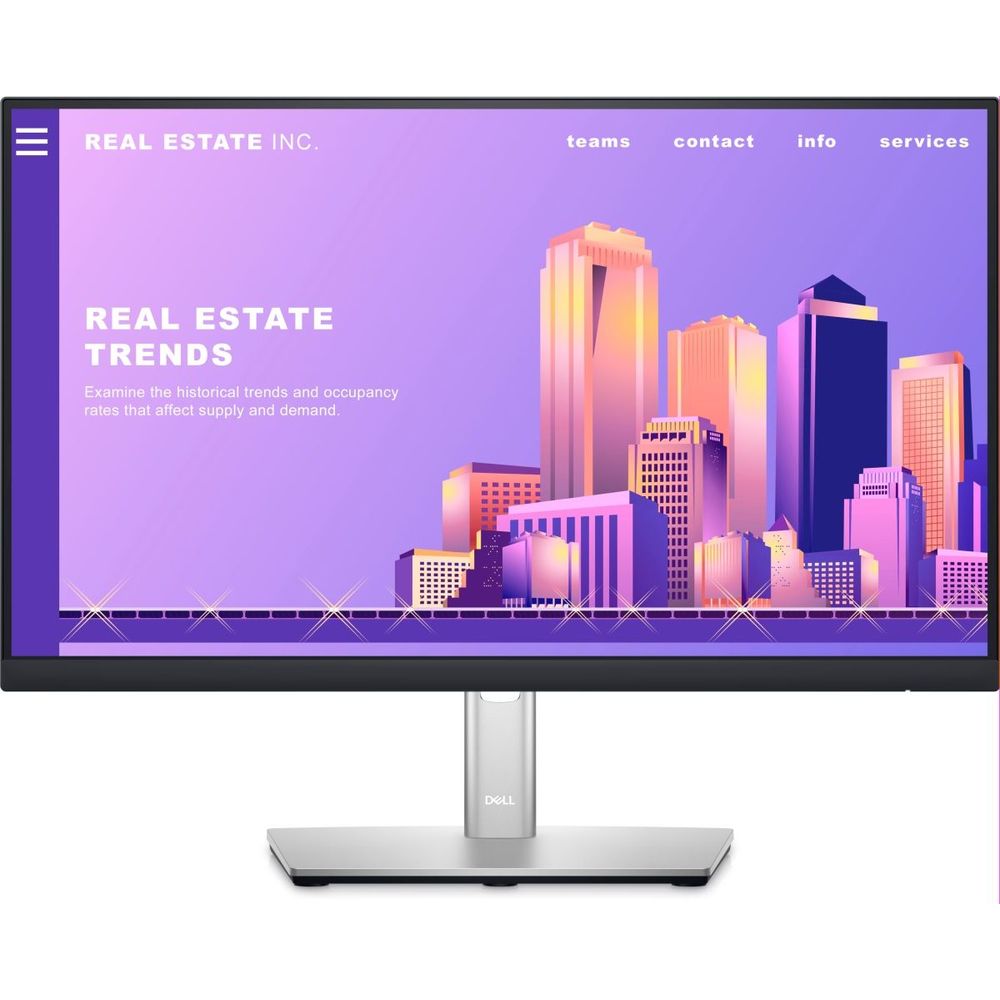Monitor DELL P2222H 21.5' IPS FHD 60HZ HDMI VGA DISPLAYPORT