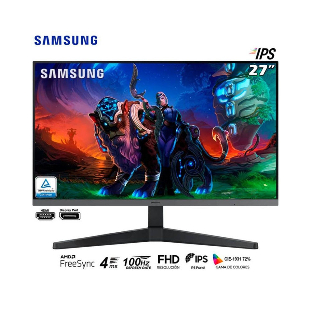 Monitor GAMER SAMSUNG LS27C330GALXPE 27' IPS FULL HD 100HZ 4MS HDMI DISPLAYPORT FREESYNC