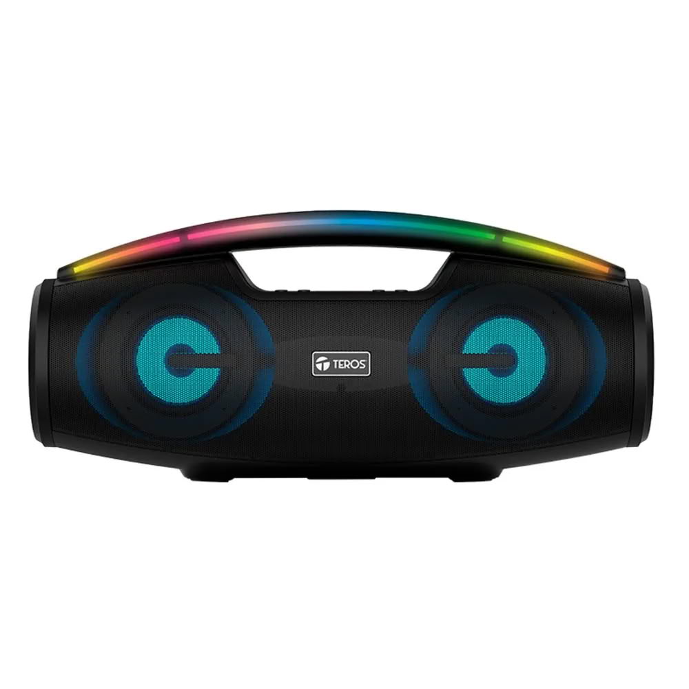 Parlante Inalámbrico Teros TE-6042N BT LUZ LED MP3 MICROSD