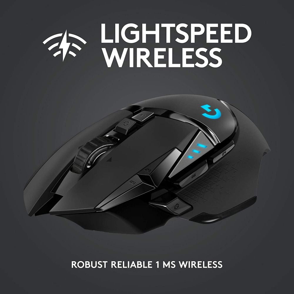 MOUSE GAMER LOGITECH G502 HERO 25k INALAMBRICO RGB LIGTHSPEED