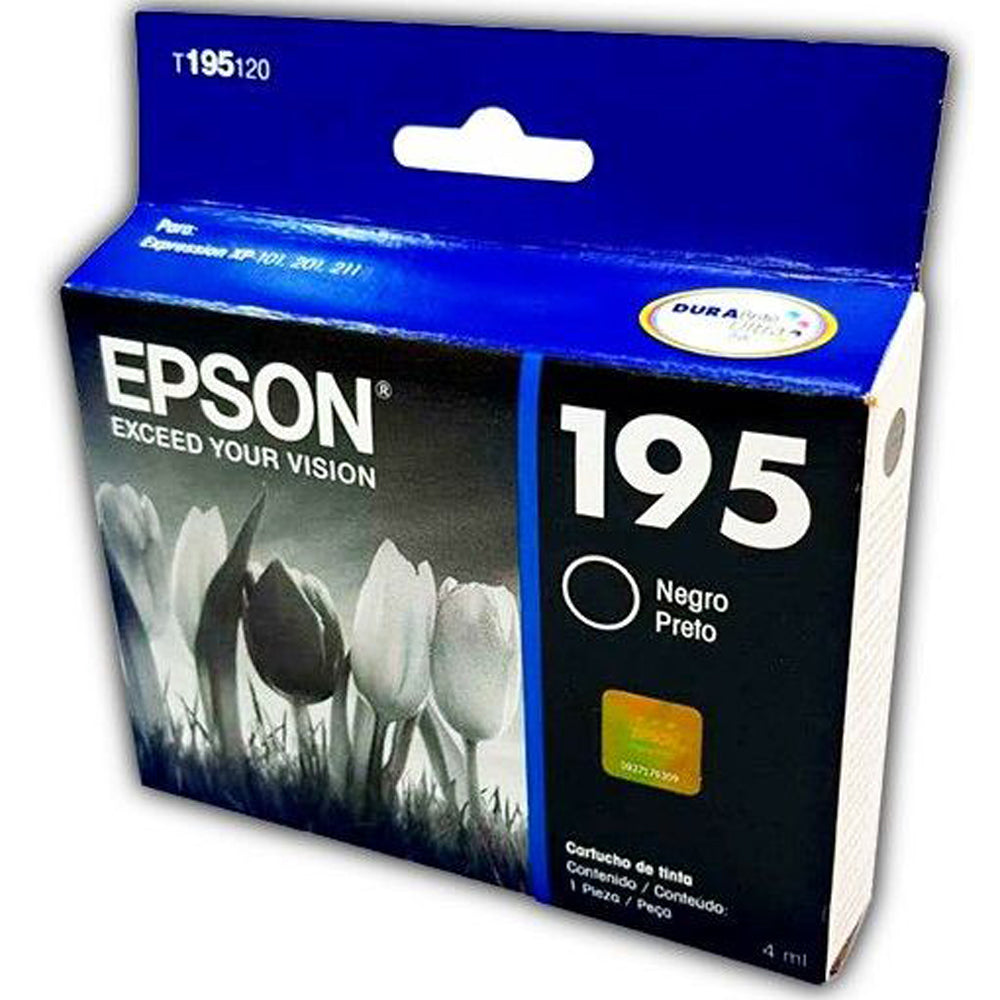 CARTUCHO EPSON 195 EPSON PARA XP20 XP101 201 204 XP-211 214 401 411 - T195120