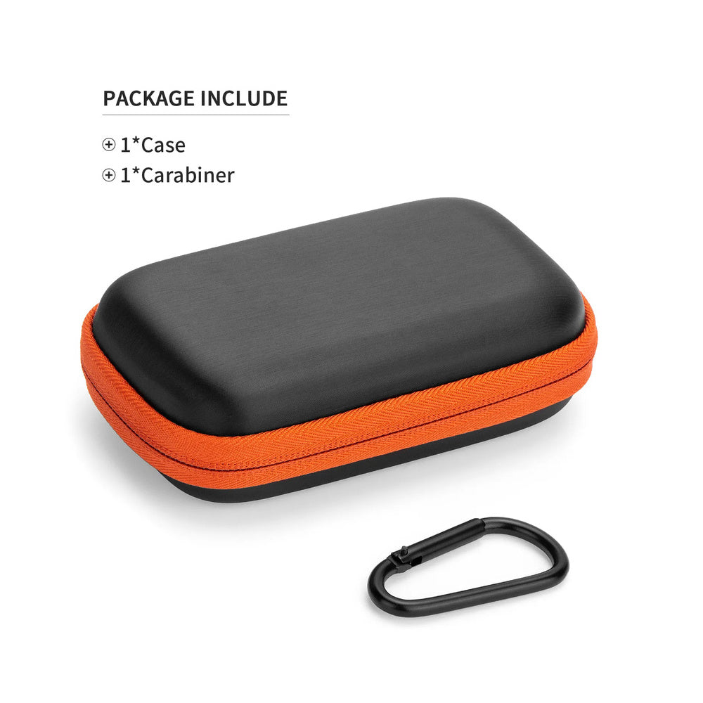 FUNDA PARA DISCO SANDISK EXTREME NEGRO CON ANARANJADO