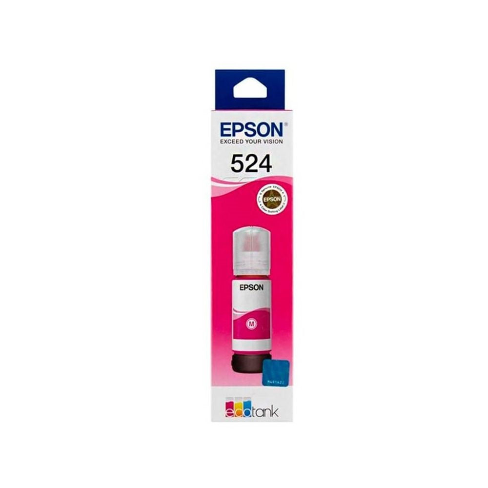 Botella Tinta Epson MAGENTA T524 524 L6580 L15150 L15160 70ML