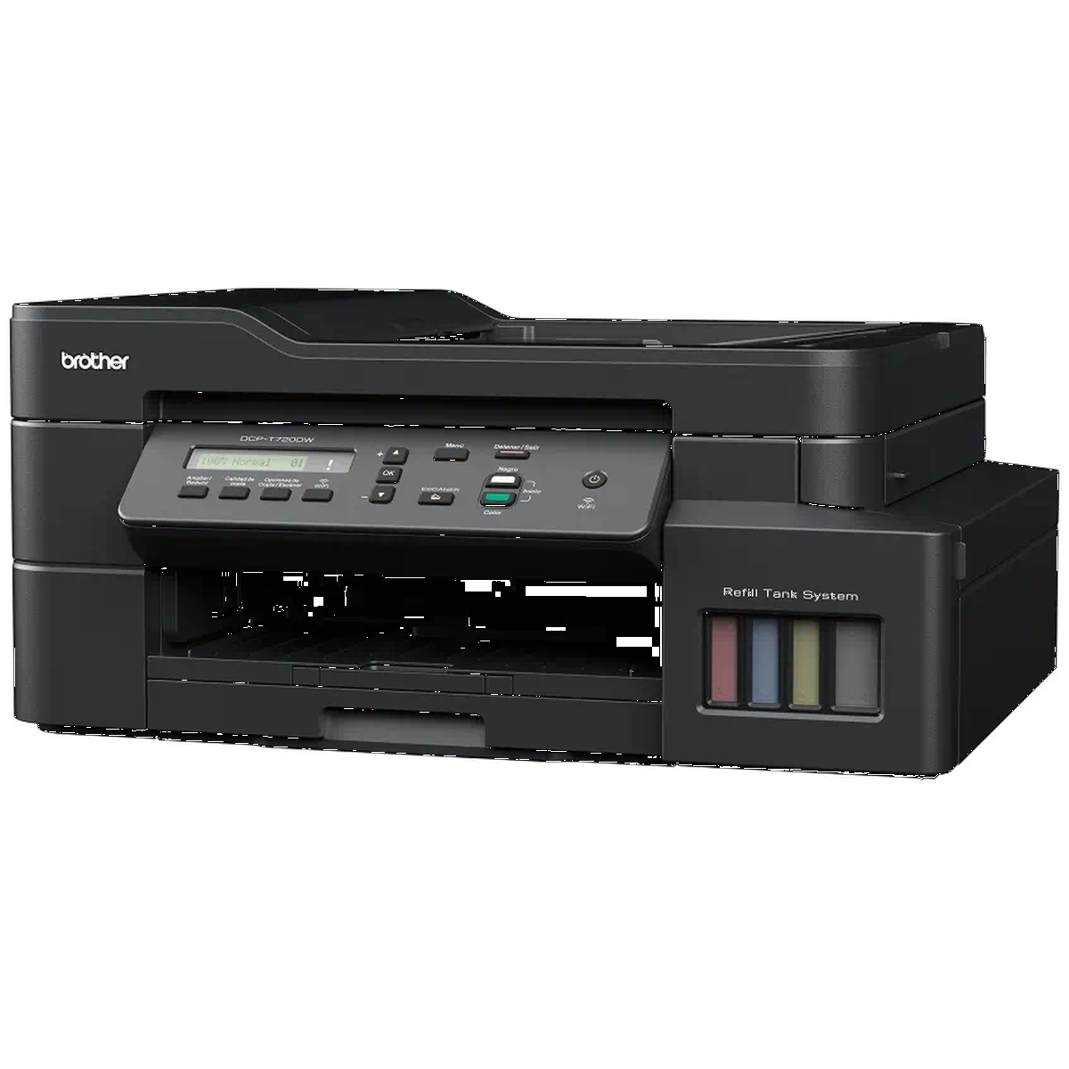 Impresora Multifuncional Brother T720 Sistema Continuo WIFI ADF DUPLEX