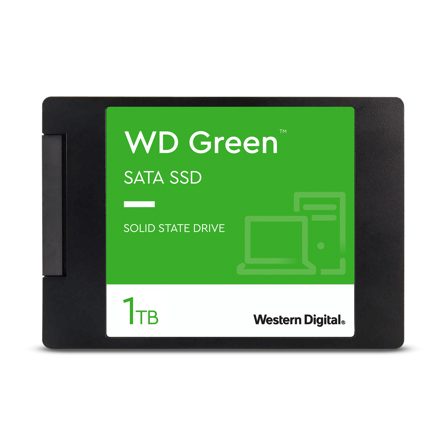 DISCO SSD SATA WESTERN DIGITAL GREEN 1TB G3 SATA WDS100T3G0A - 545 MB/s en lec.  PC LAPTOP