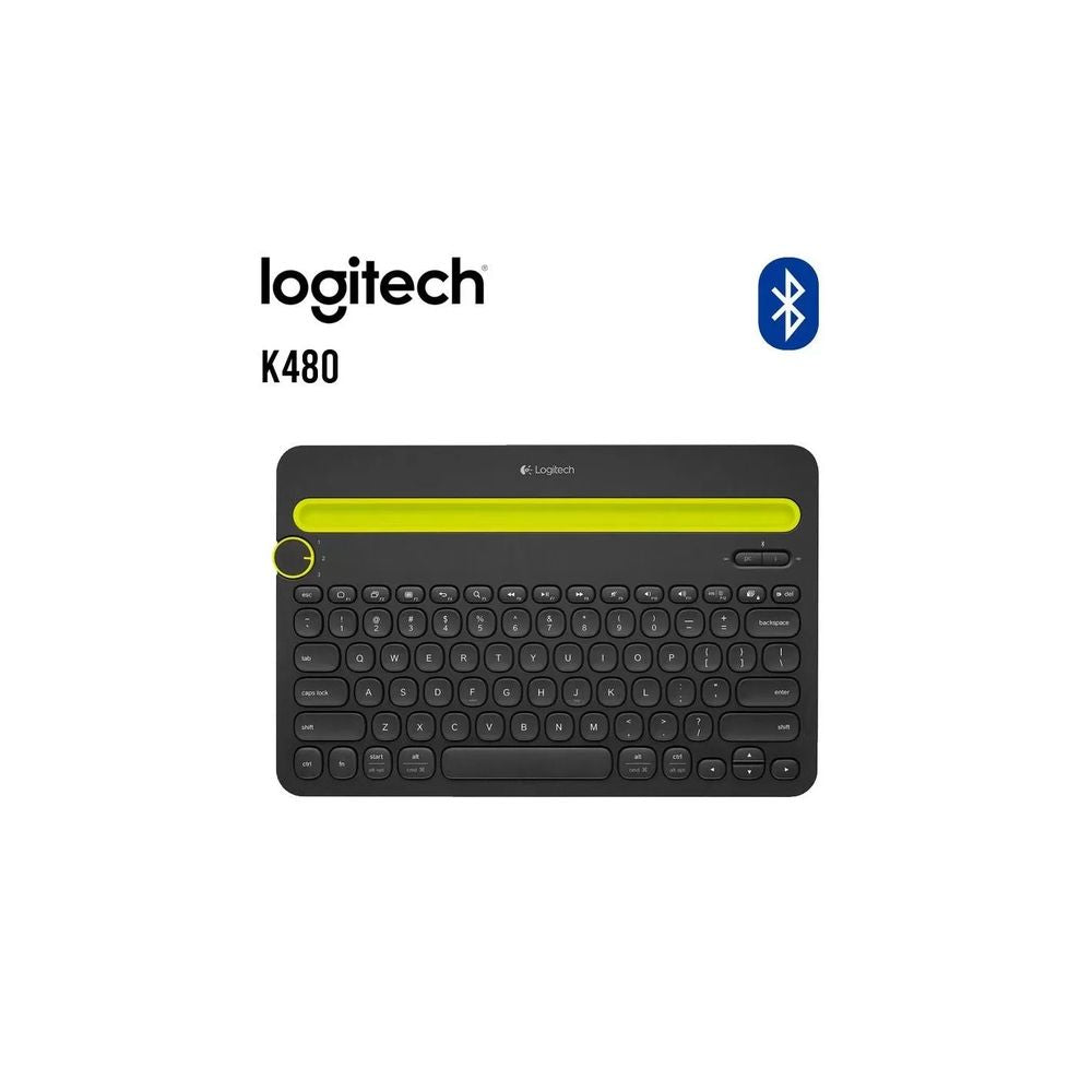 TECLADO LOGITECH K480 CONEXION BLUETOOTH INALAMBRICO NEGRO