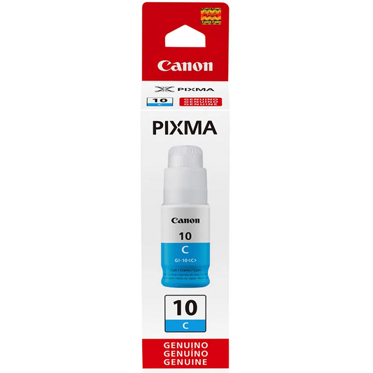 Botella de Tinta CANON GI-10 Cyan CIAN AZUL