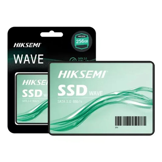 DISCO SSD SATA 2.5" HIKSEMI WAVE 256GB PC LAPTOP LECTURA 530 MB/S, ESCRITURA 400 MB/S