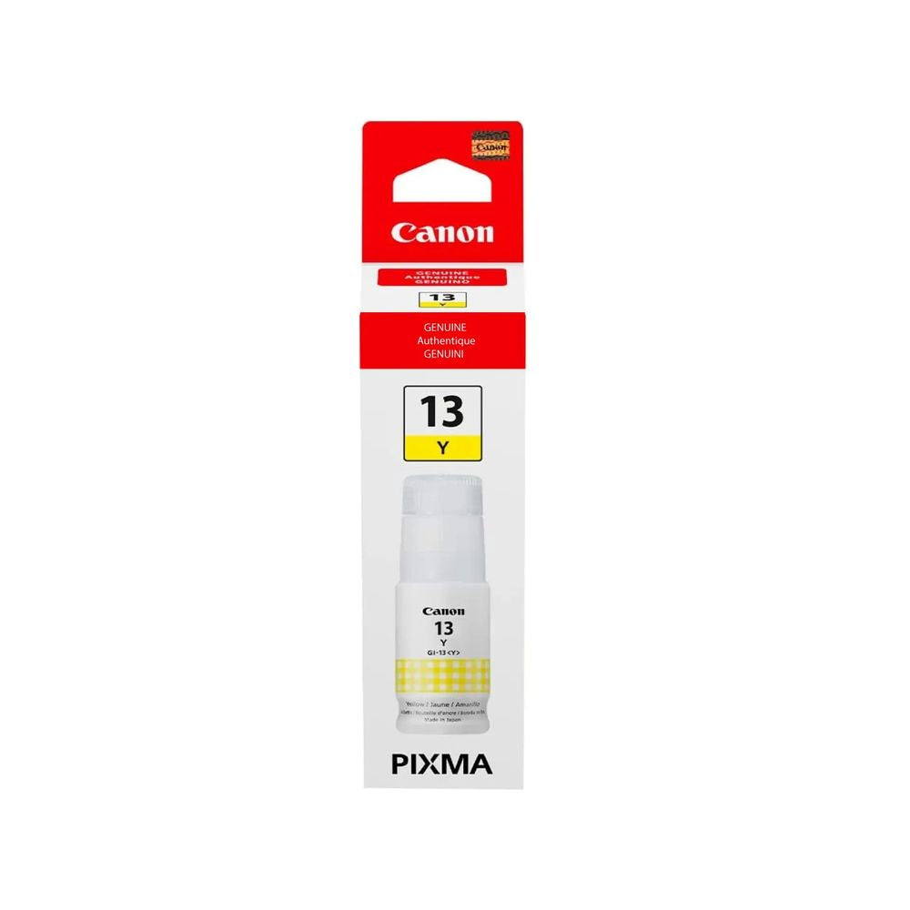 Tinta Canon GI-13 AMARILLA 13 GI-13Y GI13 YELLOW G2160 G3160