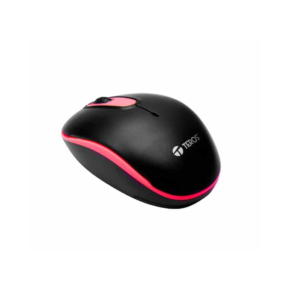 MOUSE INALAMBRICO OPTICO TEROS TE-5030R 1000 Dpi 2.4 Ghz