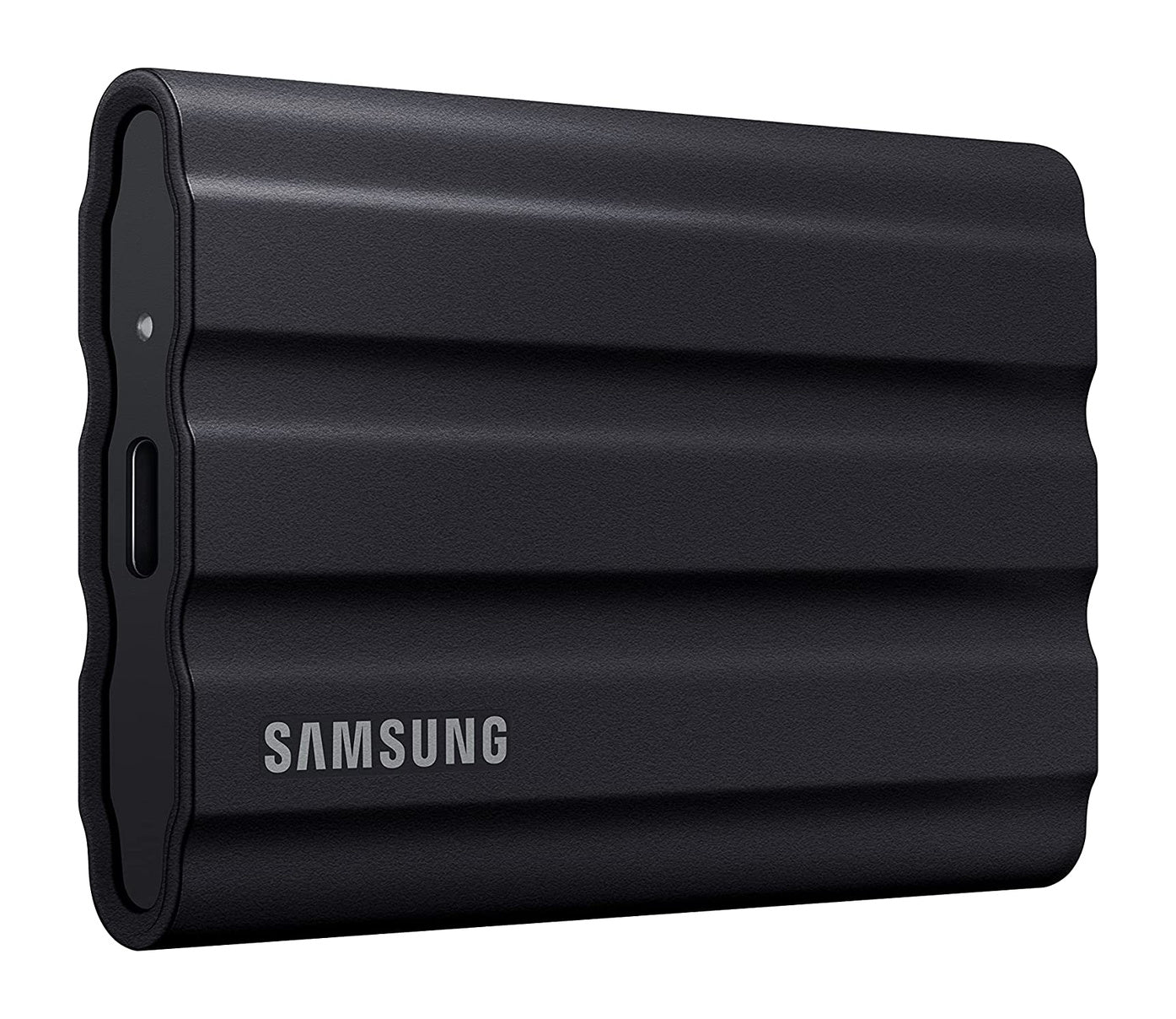 Disco externo SSD SAMSUNG T7 SHIELD 1TB USB C IP65 RESISTE AGUA CAIDAS BLACK