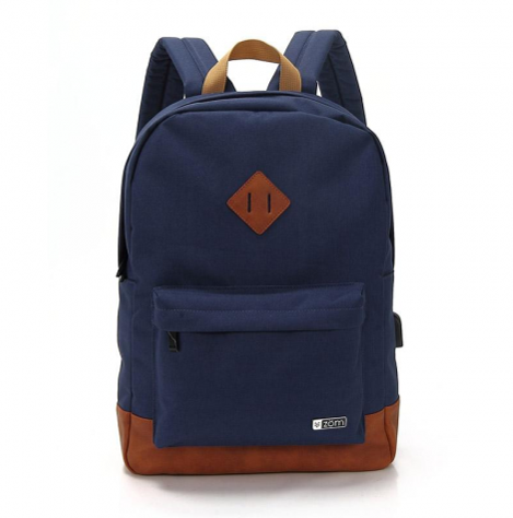 Mochila ZOM USB 15.6' ZB-280BL PARA LAPTOP hasta 15.6' IMPERMEABLE