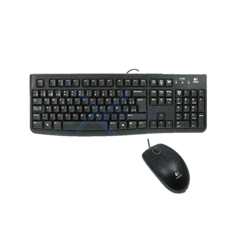 Kit Teclado Y Mouse Logitech MK120 ESTANDAR USB NEGRO