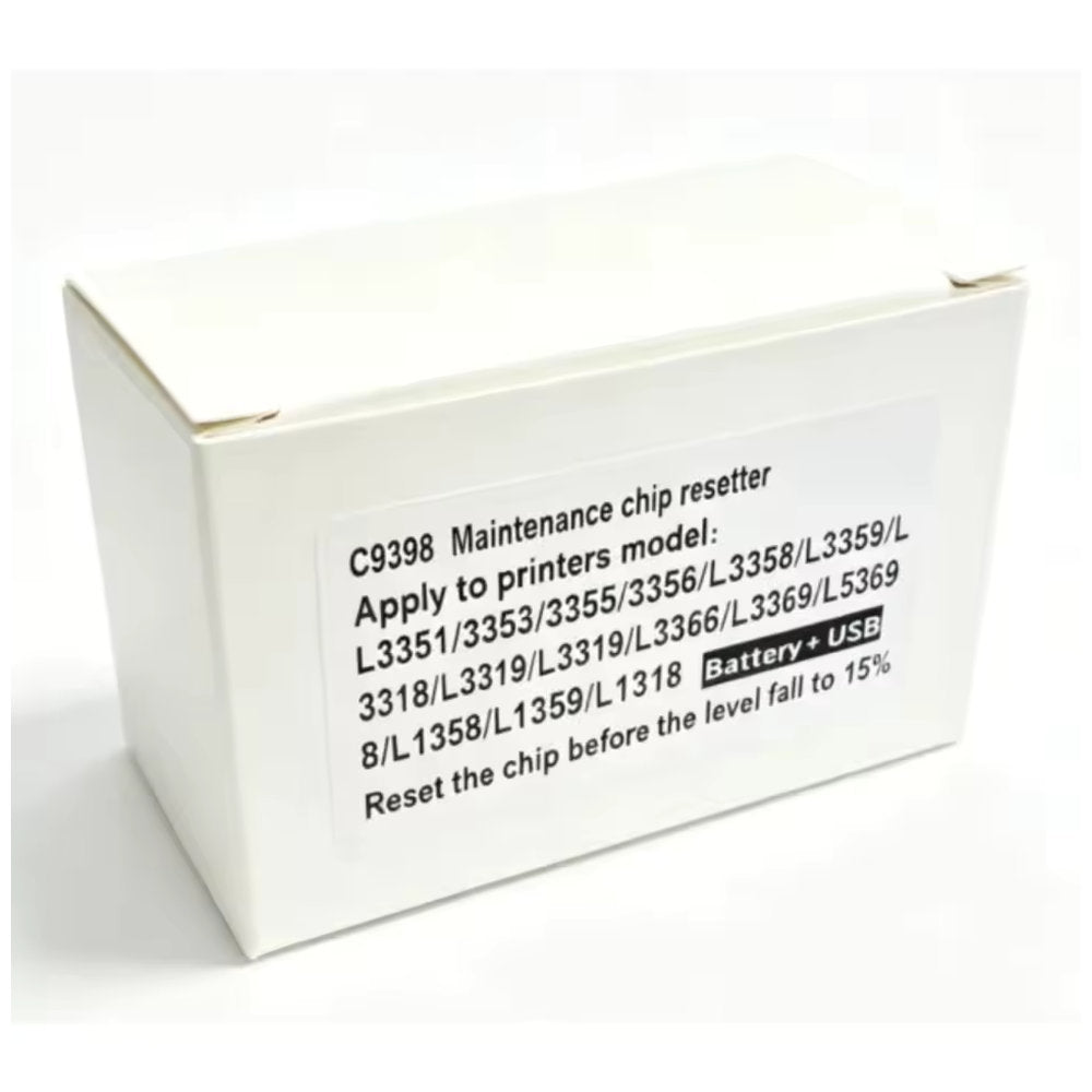 Reseteador EPSON C9398 Reset EPSON C9398 Reseteador de caja de Mantenimiento EPSON C9398 RESETEAR L1350 L3310 L3350 L3352