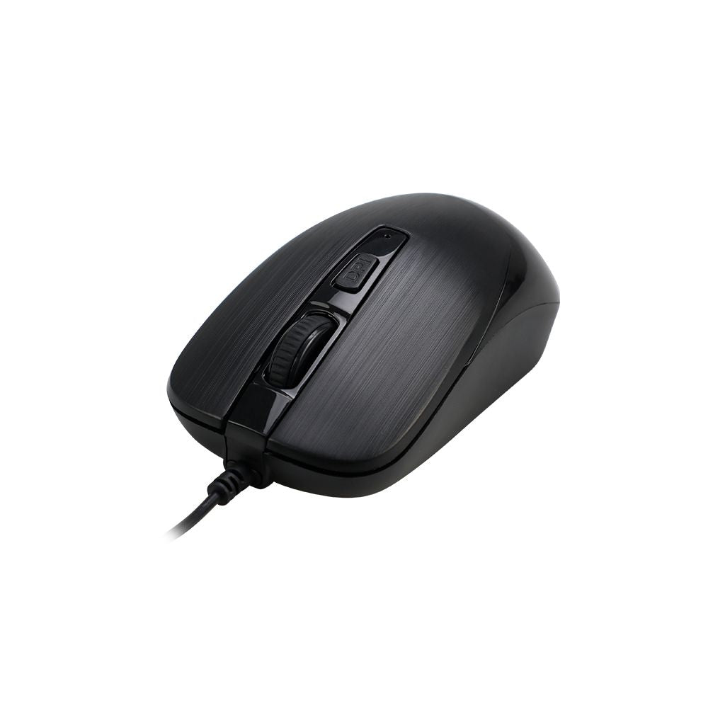 MOUSE OPTICO TEROS USB TE-5076N 4 BOTONES