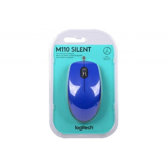 Mouse Logitech M110 SILENT AZUL LOGITECH M110 SILENT