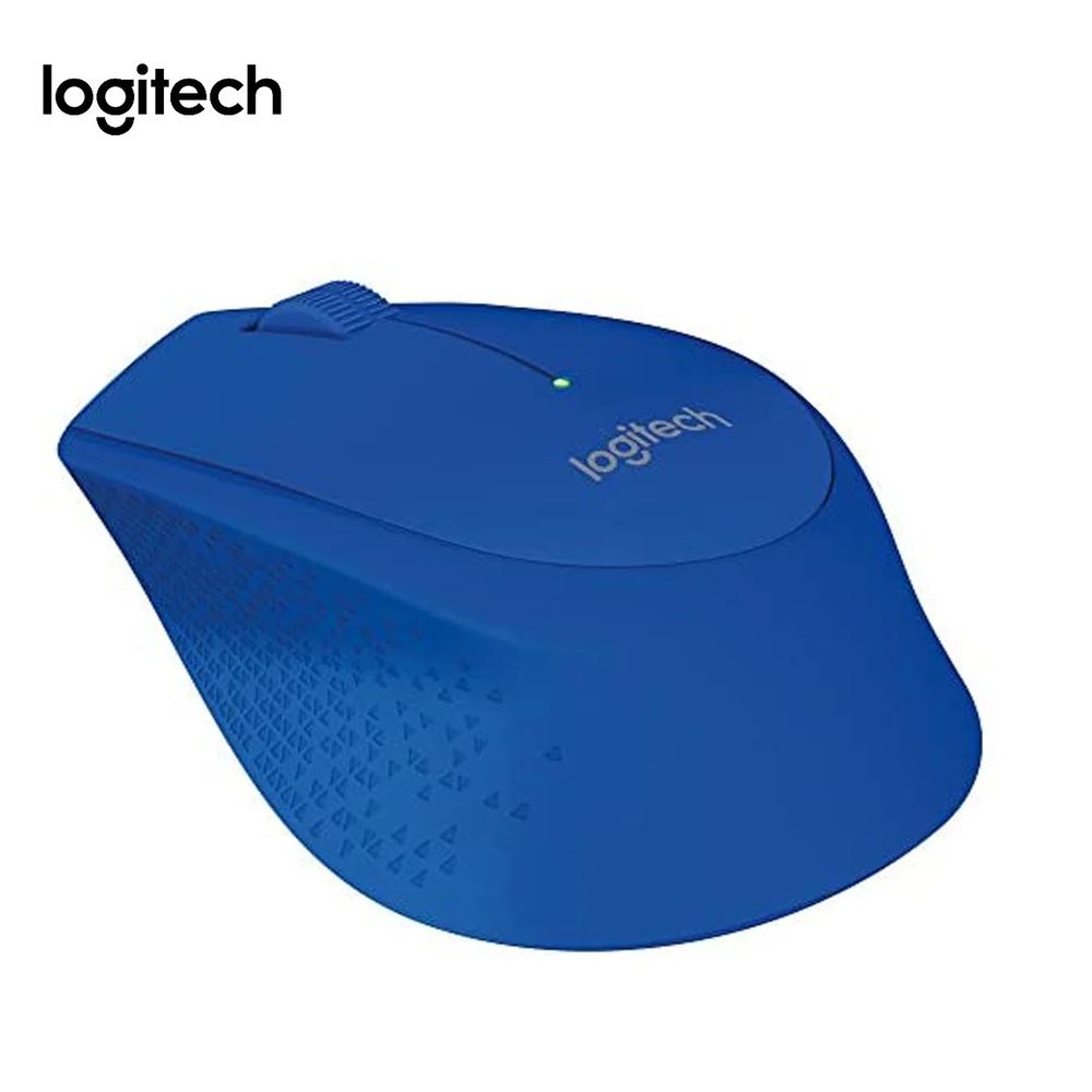 MOUSE INALAMBRICO USB AZUL M280 LOGITECH 3 BOTONES