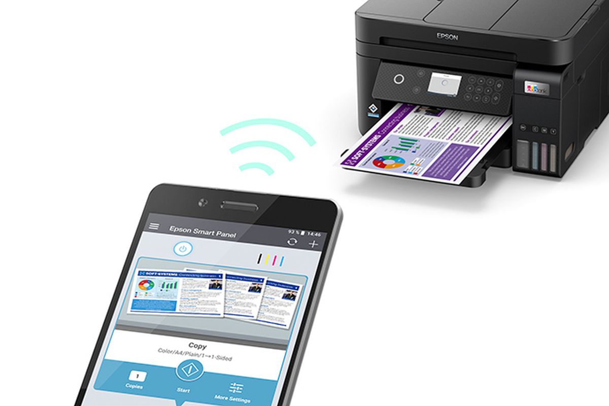 Impresora Epson L6270 Impresora Multifuncional Impresora A4 DUPLEX WIFI LAN ADF RJ45 ECOTANK SISTEMA CONTINUO DE TINTA DE FABRICA