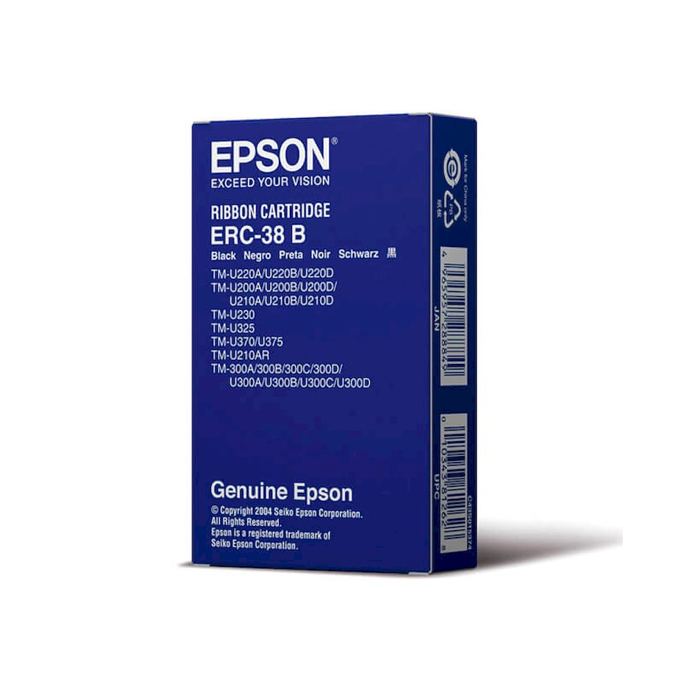 Cinta Impresora Ribbon Epson Erc-38b TM-U200D 300A 300B 300C 300D