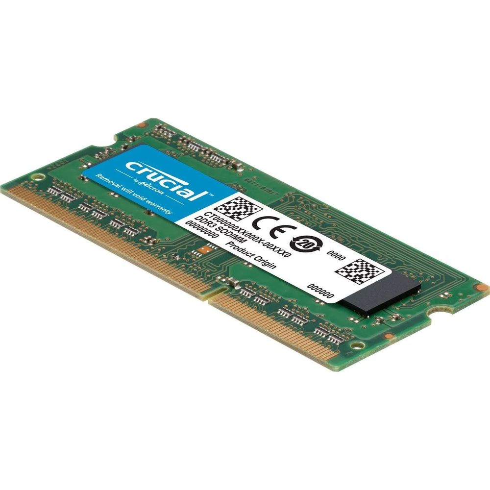 Memoria RAM Crucial 8GB DDR3L 1600 MHz SoDIMM PC3-12800