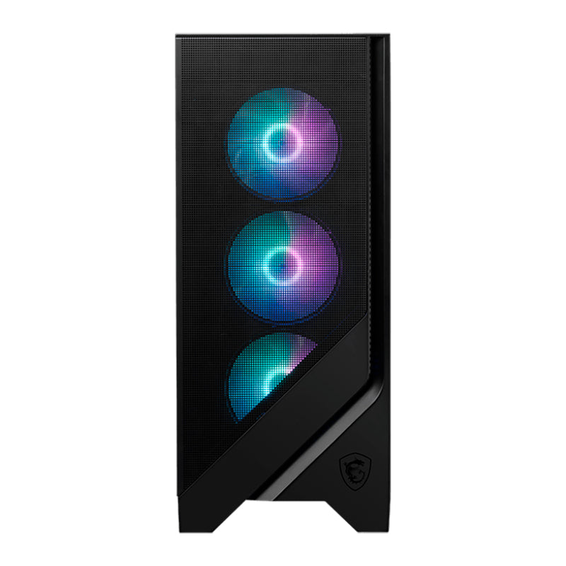 CASE GAMER MID TOWER MSI MAG FORCE 320R 7R ATX USB 3.2 SIN FUENTE VIDRIO TEMPLADO