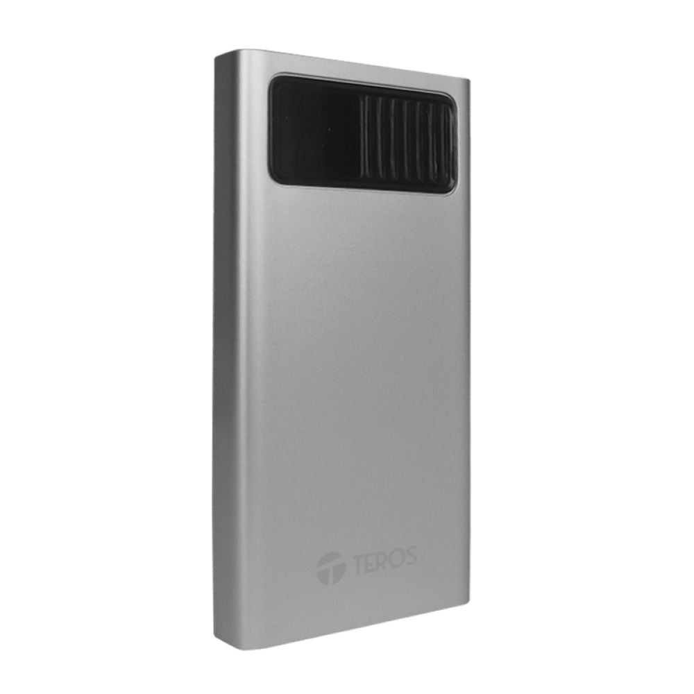 POWERBANK TEROS TE-7054S 10000mAh PD30W COLOR GRIS BATERÍA EXTERNA