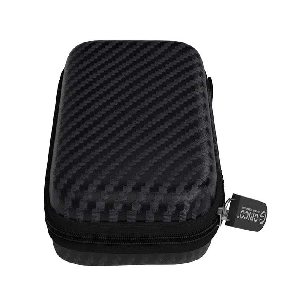 FUNDA ORICO PARA DISCO SSD M.2 Nvme Externo MATERIAL EVA NEGRO RESISTENTE (PN M2PH01-BK-BP)