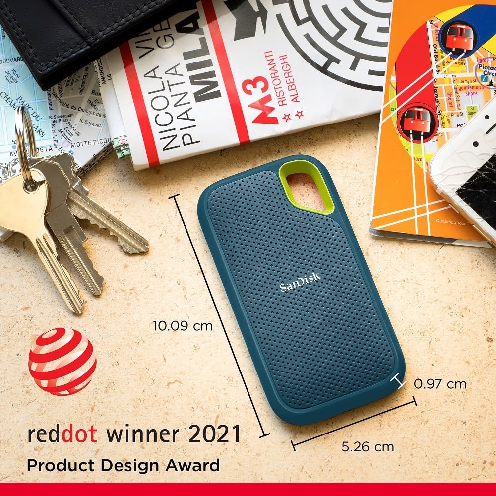 Disco Externo Ssd Sandisk Extreme 1tb 1050mb/s Portable EDICION MONTERREY