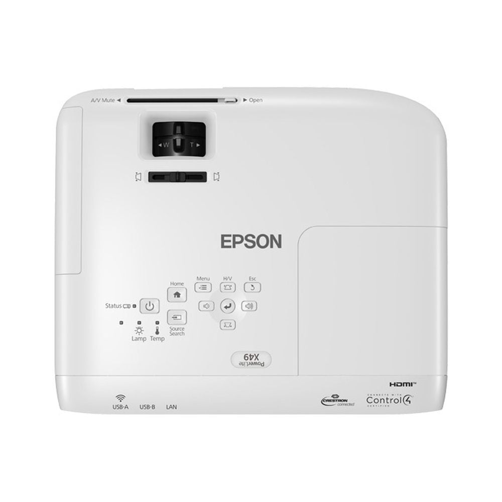 Proyector Epson PowerLite X49 3600 LUmenes 1024x768 XGA