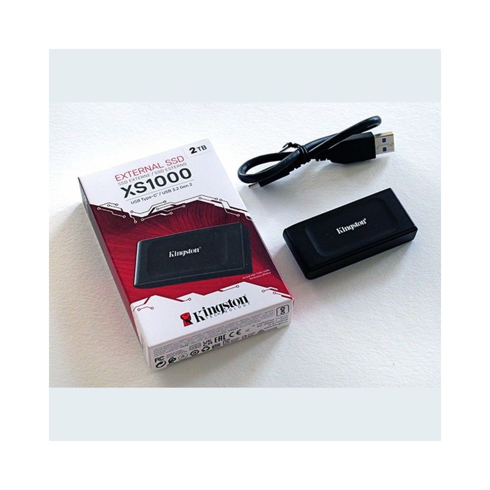 Disco SSD externo KINGSTON XS1000 1TB 3.2 TIPO C 1000 MB/Seg SXS1000/1000G