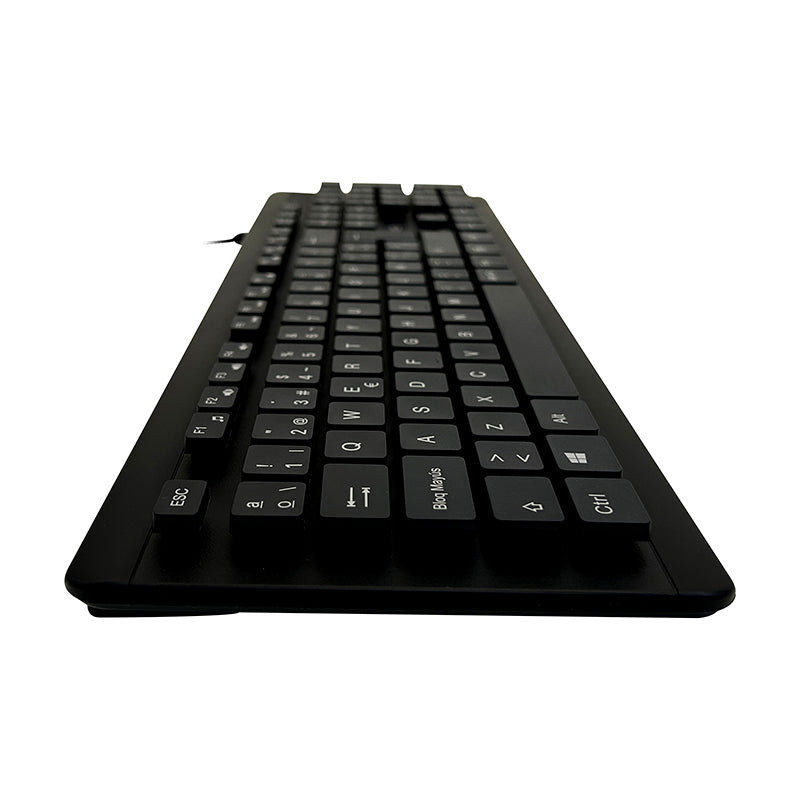 TECLADO MULTIMEDIA TE-4065N USB 2.0 ESPAÑOL NUMERICO LAVABLE