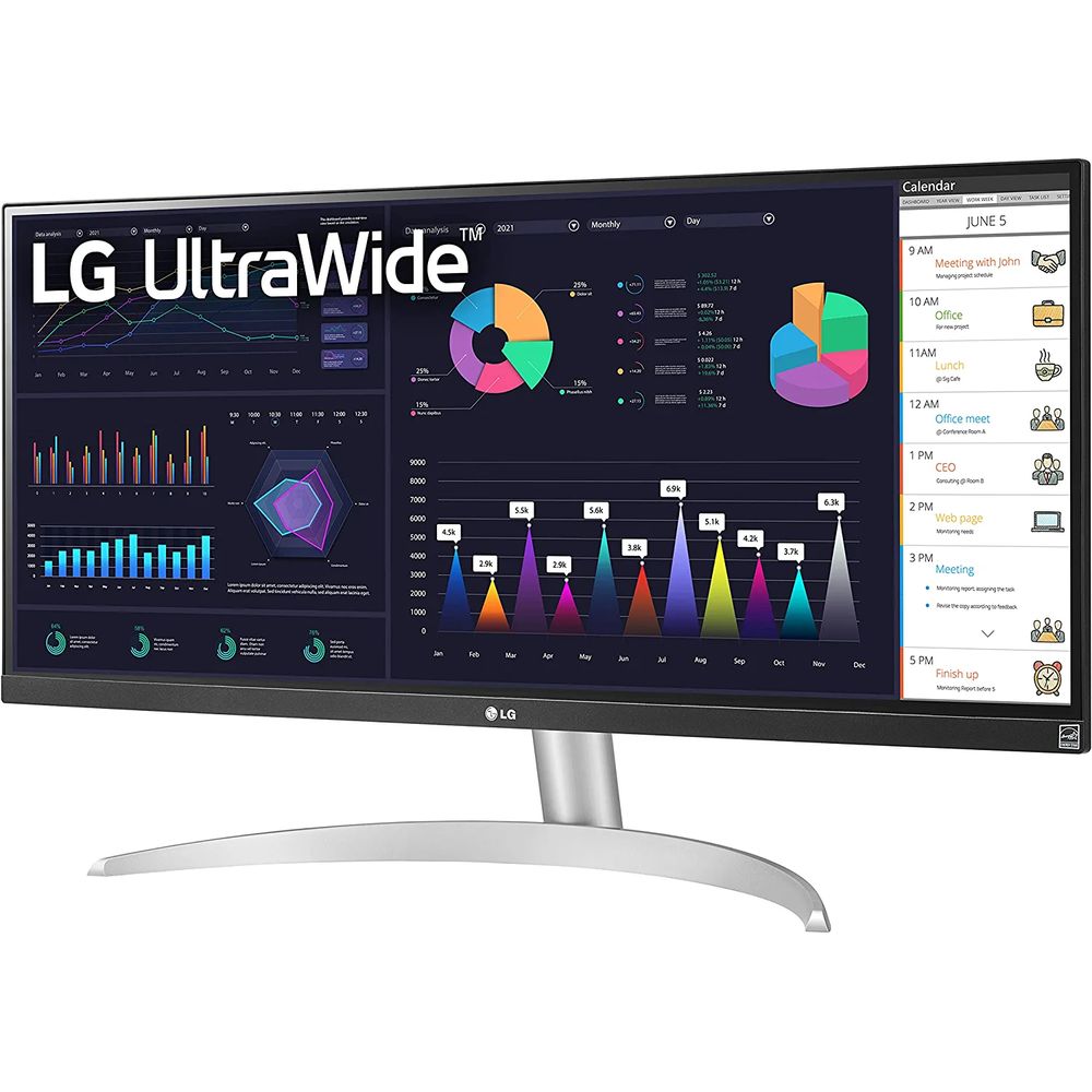MONITOR LG 29WQ600 29' IPS ULTRAWIDE PARLANTES HDR10 100HZ FREESYNC