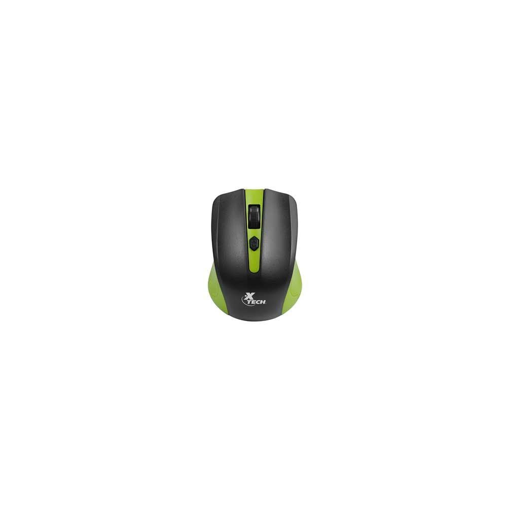 Mouse Inalambrico Xtech XTM310 GALOS VERDE WIRELESS