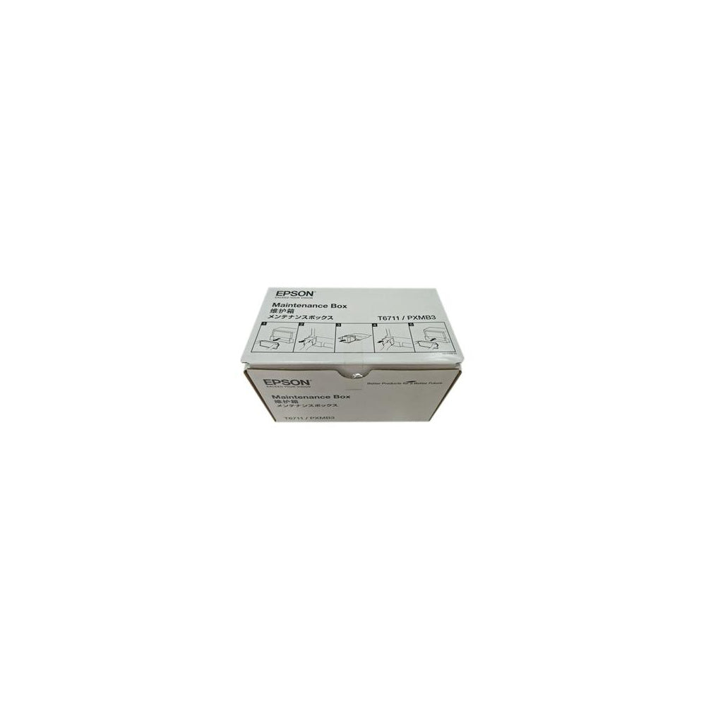 Caja De Mantenimiento epson T6711 T671100 PXMB3 ORIGINAL para epson L1455 WorkForce WF-7710 7710