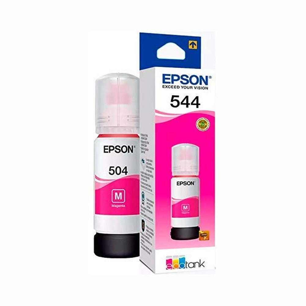 Botella Tinta Epson T504 roja Original Tinta Epson magenta 504 L4150 L4160 L4260 L6171 L6270 L6191 L14150 T504320-AL