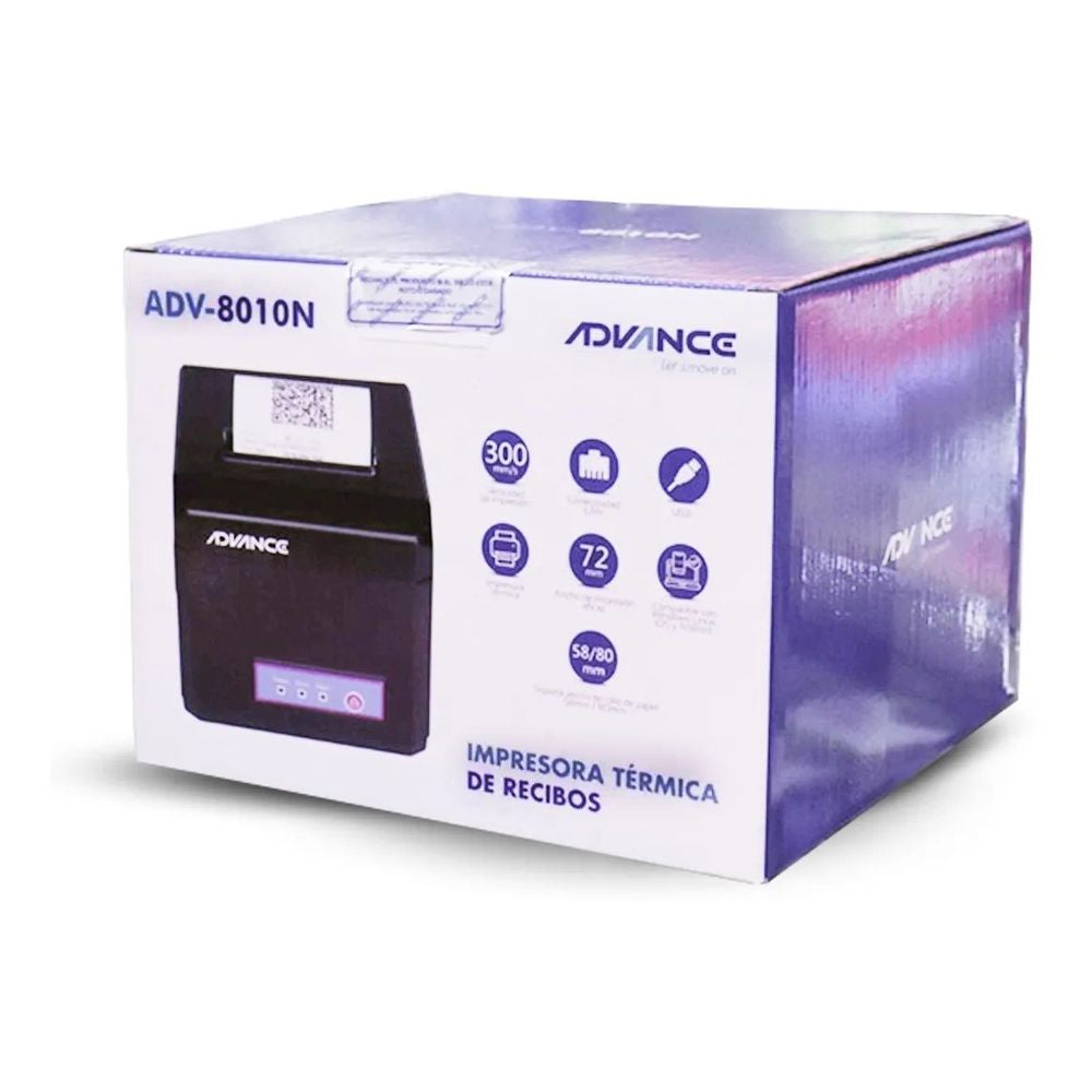 IMPRESORA POS TERMICA Advance ETHERNET USB PARA FACTURA ELECTRONICA