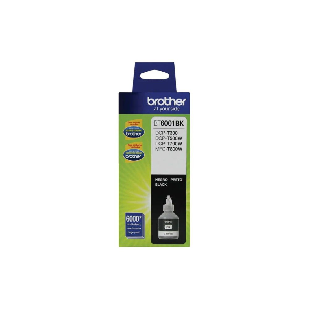 Tinta Negra IMPRESORA BROTHER T300 T500w T700w T800w