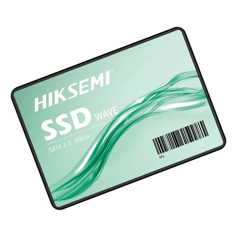 Unidad de estado solido SSD SATA HIKSEMI WAVE 512GB 2.5' LECTURA 530MBS, ESCRITURA 450MBS
