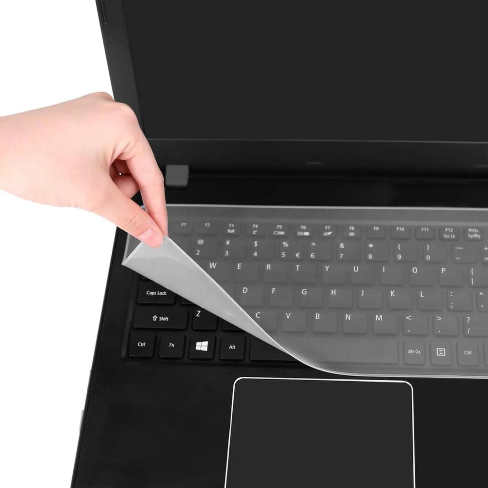 Protector de Teclado para Laptop 15.6" y 14" – Antipolvo, Lavable y Resistente