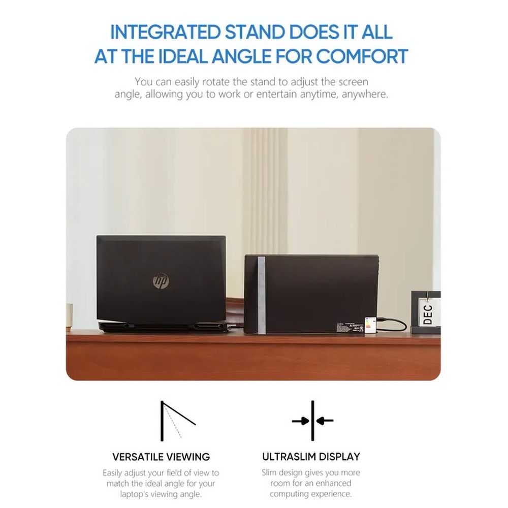 MONITOR PORTÁTIL ARZOPA Z1FC 16.1" 1920x1080 IPS USB-C HDMI
