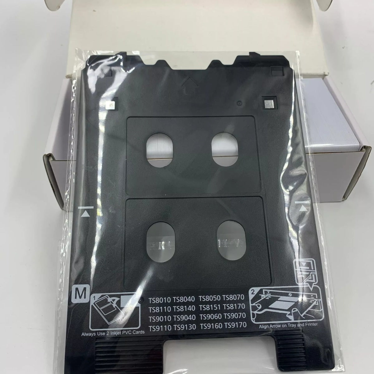 bandeja tarjetas pvc impresora canon TS8010 TS-8010