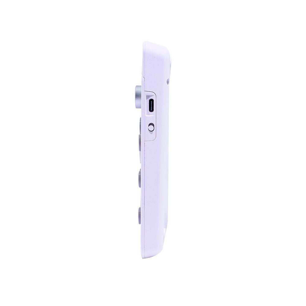 TECLADO CON LETRAS CIRCULARES INALAMBRICO TEROS TE-4070S BLANCO