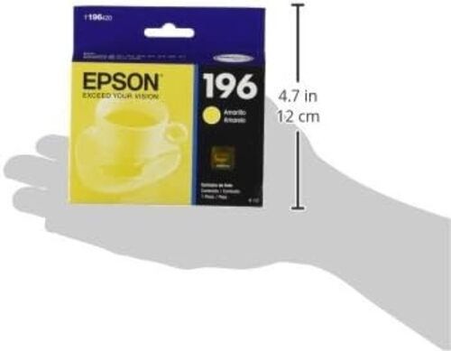 CARTUCHO EPSON 196 AMARILLO EPSON PARA XP-20 XP-101 XP-201 XP-204 XP-211 XP-214 XP-401 XP-411 - T196420