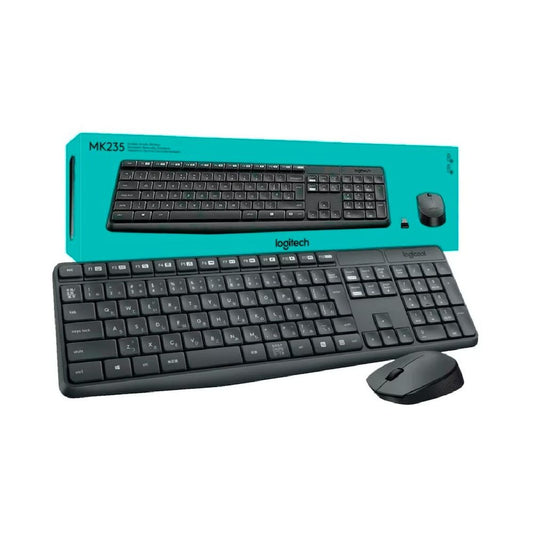 COMBO Teclado + Mouse inalámbrico Logitech MK235 USB