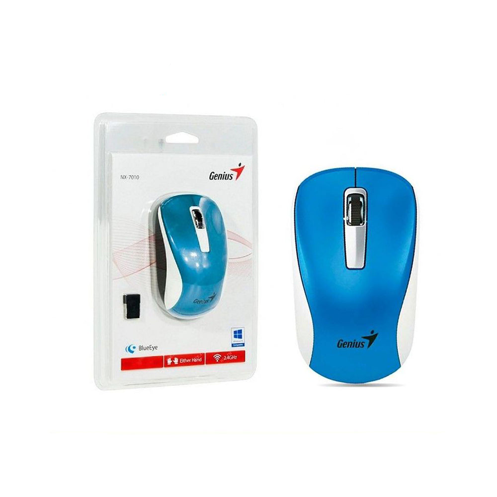 Mouse Inalambrico GENIUS NX-7010 AZUL