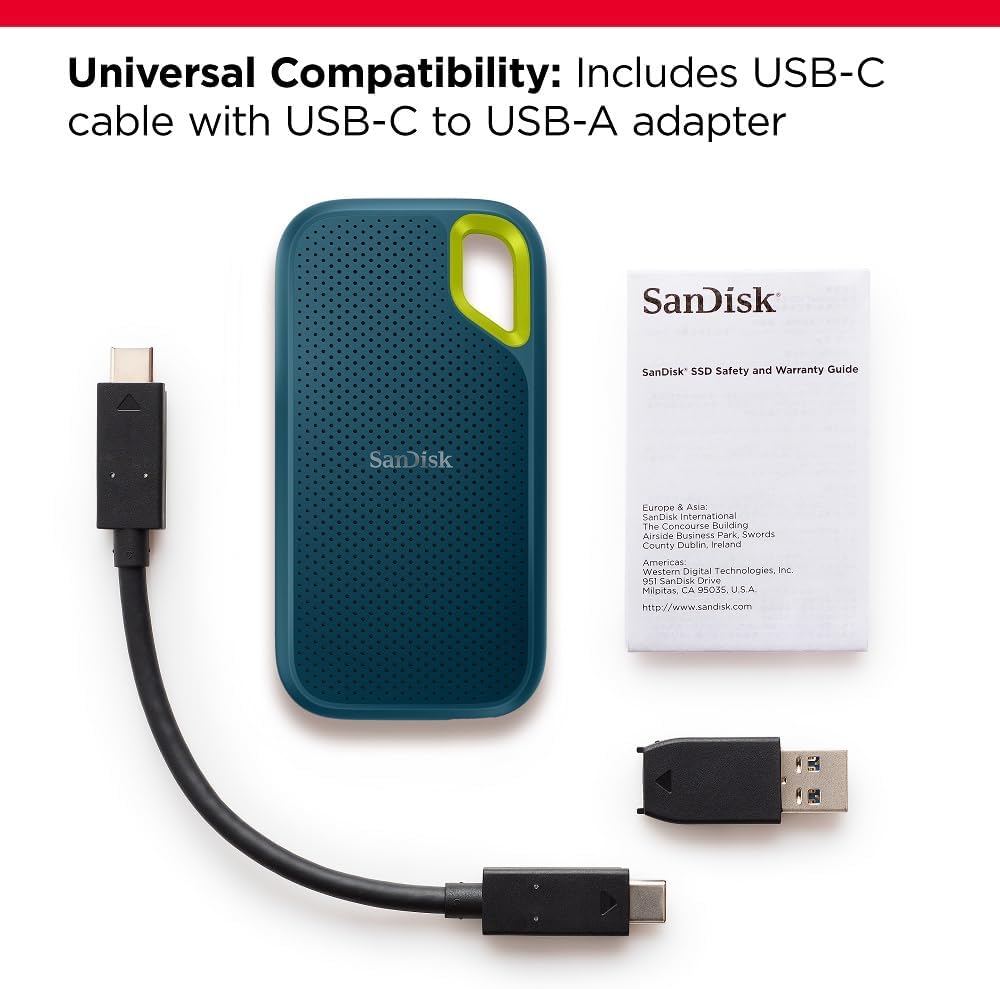 Disco Externo Ssd Sandisk Extreme 1tb 1050mb/s Portable EDICION MONTERREY
